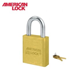 AMERICAN LOCK 20CC Som Pirinç Asma Kilit, 45mm - Thumbnail