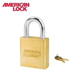 AMERICAN LOCK 5560 Paslanmaz Pirinç Asma Kilit, 45mm - Thumbnail