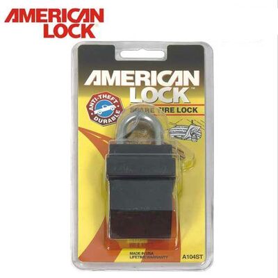 AMERICAN LOCK A104ST Araç Yedek Lastik Kilidi, 40mm