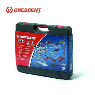 CRESCENT CTK 110NEU2 Endüstriyel Lokma Anahtar Takımı (110 Parça, Metrik)