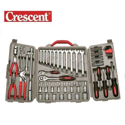 CRESCENT CTK110EU Profesyonel Lokma Anahtar Takımı, 110 Parça