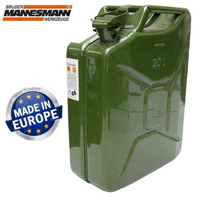 Mannesmann 048-T Metal Benzin Bidonu, 10lt