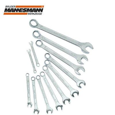 Mannesmann 130-12 DIN Kombine Anahtar Takımı (12 parça, 6-22mm)