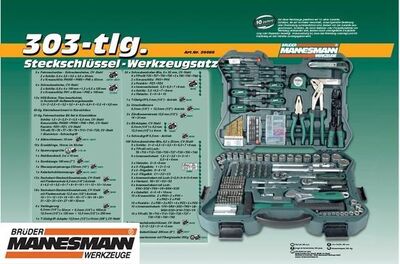 Mannesmann 29088 Alet Seti, 303 Parça