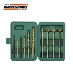 MANNESMANN - Mannesmann 54310 Matkap Freze Uç Seti, 10 parça 