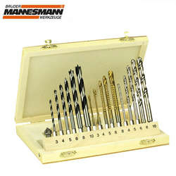 MANNESMANN - MANNESMAN 54317 MATKAP FREZE UÇ SETİ, 17 PARÇA