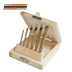 MANNESMANN - MANNESMANN 54606 FREZE-MATKAP UÇ SETİ, 6 PARÇA