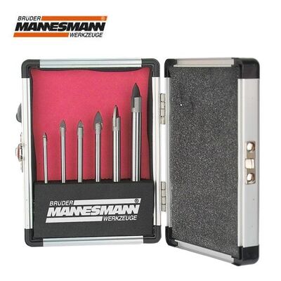 Mannesmann 54806 Cam Delme Matkap Ucu Seti, 6 Parça