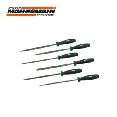 Mannesmann 61010 Profesyonel Saatçi Eğe Seti (6 Parça)