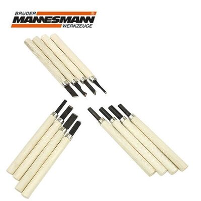 Mannesmann 690-12 Ahşap Oyma Bıçak Seti (12 Parça)