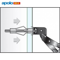 MEA HRM 6/32 Metal Boşluk Dübeli (13x65mm, 100 adet) - Thumbnail