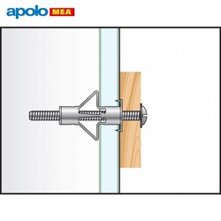 MEA HRM 6/32 Metal Boşluk Dübeli (13x65mm, 100 adet) - Thumbnail