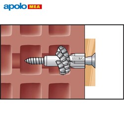 MEA MZ 8 Dübel (8x48mm, 100 adet) - Thumbnail