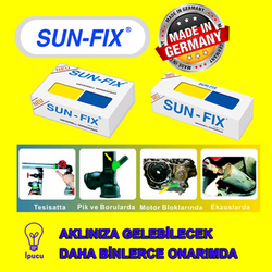 SUN-FIX Macun Kaynak, UNIVERSAL VERWENDBAR, 100gr - Thumbnail