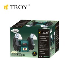 TROY 17200 Taş Motoru 400W (Ø200 x 25mm x Ø32mm) - Thumbnail