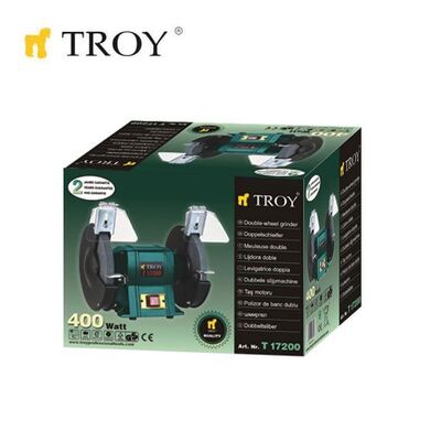 TROY 17200 Taş Motoru 400W (Ø200 x 25mm x Ø32mm)