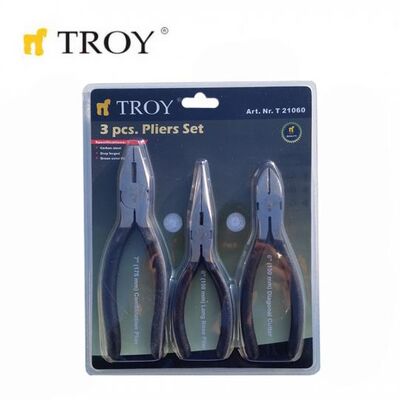 TROY 21060 Pense Seti, 3 Parça