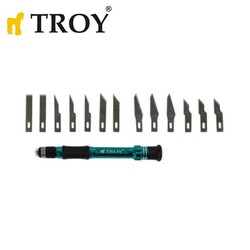 TROY - TROY 21604 Hobi Maket Bıçağı Seti, 14 Parça