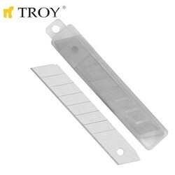 TROY - TROY 21609 Maket Bıçağı Yedek Bıçakları (100x18mm) 10 Adet