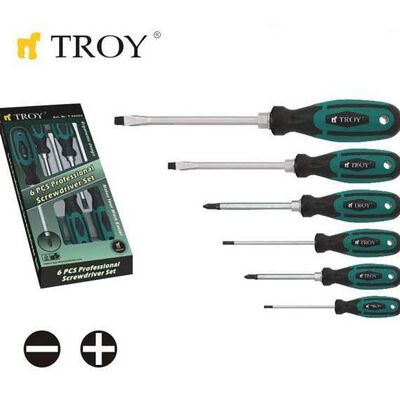 TROY 22304 Tornavida Seti (6 Parça)