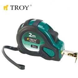 TROY - TROY 23122 Stoperli Şerit Metre (2mx16mm) Mıknatıslıx