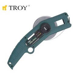 TROY - TROY 23142 İskandil Çelik Metre (20m, 13×0.18mm) 