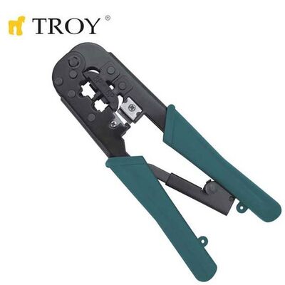 TROY 24008 Telefon ve Bilgisayar Soketi Sıkma Pensesi