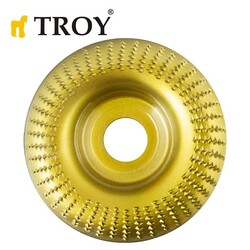 TROY - TROY 25070 Avuç Taşlamalar için Ahşap Törpü Diski, Toroidal