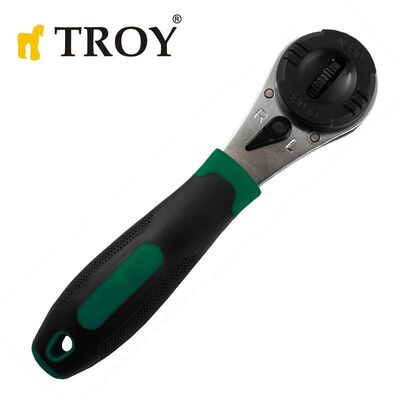 TROY 26131 Hızlı Bırakmalı Cırcır Lokma Kolu, 6.5-22mm