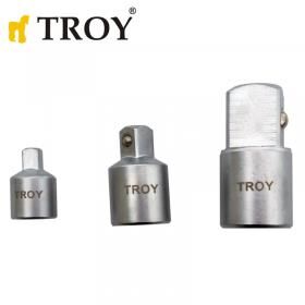 TROY 26136 Adaptör Seti, 3 Parça