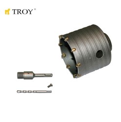 TROY - TROY 27462 Elmas Beton Panç (Ø 67mm) + Adaptör (110mm)