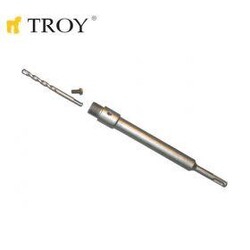 TROY - TROY 27466 SDS Plus Adaptör 250mm ve Merkezleme Matkap Ucu Seti