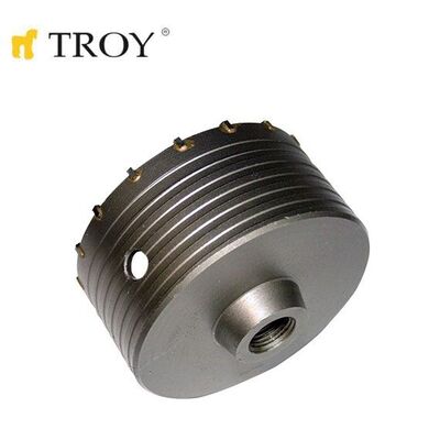 TROY 27470 Tungsten Karpit Beton Panç (Ø 120mm) - Adaptörü ayrı s