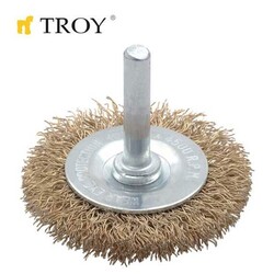 TROY - TROY 27703-100 PİMLİ DAİRE FIRÇA, 100MM