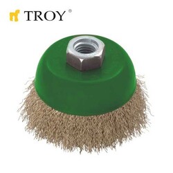 TROY - TROY 27710-125 SAÇAKLI ÇANAK FIRÇA 125 mm