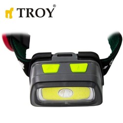 TROY 28202 COB LED Kafa Lambası, 3 Renkli - Thumbnail