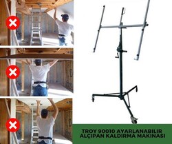 TROY - TROY 90010 Ayarlanabilir Alçıpan Kaldırma Makinası