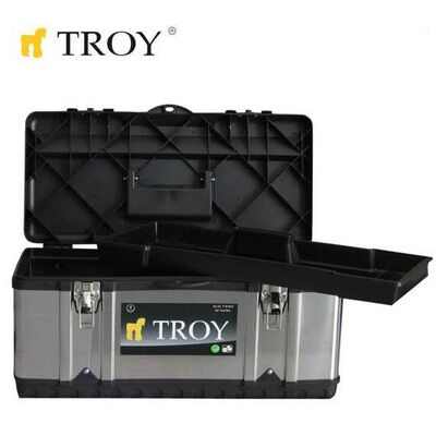 TROY 91023 Metal Takım Çantası, 58cm