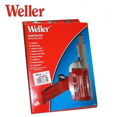 WELLER 8100 UC Lehim Tabancası (Expert 100 Watt kırmızı)