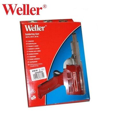 WELLER 8100 UCK Lehim Tabancası Seti (Expert, 100 Watt, kırmızı) 