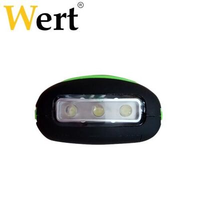 WERT 2611 Pilli Çalışma Lambası, 3W COB + 3 LED