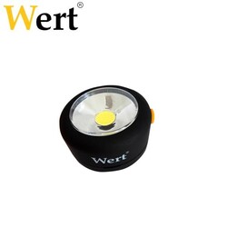 WERT 2614 Pilli Çalışma Lambası, 3W COB LED - Thumbnail