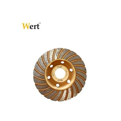 WERT 2741-100 Elmas Taşlama Diski, Turbo, 100mm