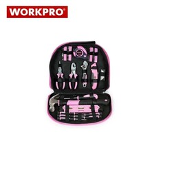 WORKPRO W009012 Çantalı Pembe El Aletleri Seti, 103Parça - Thumbnail